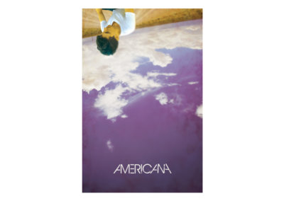 AMERICANA Poster Design - Created with Adobe Creative Suite by CJ Mascarelli.