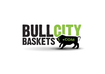 Logo Design created with Adobe Illustrator by CJ Mascarelli for Bull City Baskets.