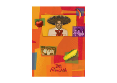 Mi Ranchito Folder Design - Created with Adobe Creative Suite by CJ Mascarelli for Maximo Branding.